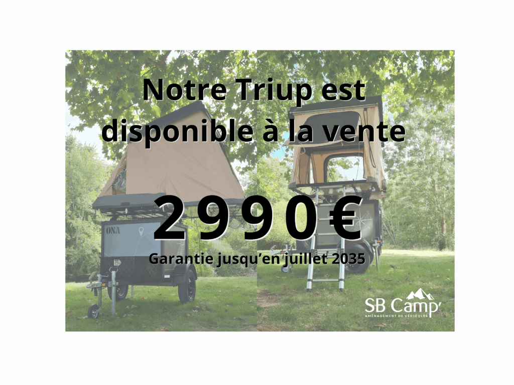 Tente de toit naitup triup d'occasion